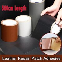 Băng Keo Da Dán Sửa Chữa Ghế Sofa / Ghế Ngồi Xe Hơi / Túi Xách / Ghế Lái Xe 5cm X 5M Màu Đen / Nâu / Xám