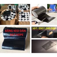 Băng keo dán bạt HDPE, băng keo vá bạt HDPE (khổ khộng 20cm)