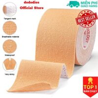Băng keo dán cơ thể thao dododios chất liệu cao cấp chống chấn thương, bảo vệ trong quá trình tập gym - Màu Da,2.5cm
