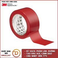 Băng keo dán nền nhiều màu chịu nhiệt 50mm x 33m 3M 764 - phân chia khu vực, vị trí, làn đường, cảnh báo nguy hiểm