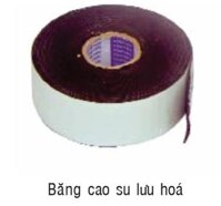 Băng keo dán ống xoắn HDPE (PDC) cao su lưu hóa VRT/0.04x5