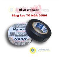 Băng Keo Đen Quấn Dây Điện PVC Nano Kết Dính – Cách Điện – Chịu Tải Cao