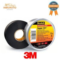 Băng Keo Điện 3M Scotch Super 33+ 19mm x 20.1m Đen