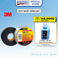 Băng Keo Điện 3M Super 33+ Cho Điện Hạ Thế, Băng keo chống cháy lan, cách điện