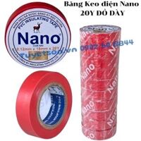 Băng Keo điện Nano 1.8Fx20Y Đỏ DÀY