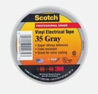 Băng Keo Điện Vinyl 3M™ Scotch® 35, Xám
