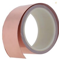 Băng keo giấy bạc một mặt 50mm * 10m EMI che chắn keo dẫn điện đơn cho đàn Guitar