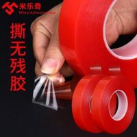 Băng keo hai mặt trong suốt siêu mỏng mạnh mẽ liền mạch nhiệt độ cao Keo dán điện thoại di động sửa chữa màn hình dính hai mặt viền lưng dính độ nhớt cao có độ nhớt hai mặt không để lại trầy xước 0,2mm