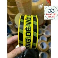 băng keo in Chữ HÀNG DỄ VỠ  ( 1 cây- 6 cuộn) nhiều màu - Dán Thùng Niêm Phong, Dán Hàng Dễ Vỡ (FREE SHIP)