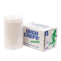 Băng keo lụa Urgo Crepe có độ dính lâu, dùng để băng các vết thương ngoài da (10cm x 4.5m)