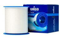 Băng keo lụa Urgosyval size 5cm x 5m băng các vết thương trong phẫu thuật, cố định thiết bị y tế (hộp 1 cuộn x 5cm x 5cm)