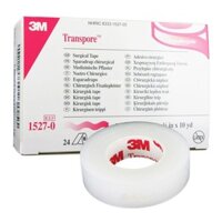 Băng keo lụa y tế 3M Transpore 1527-0