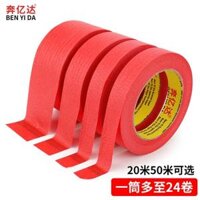 băng keo màu đỏ sơn lưỡng sắc mặt nạ Shredded Giấy và đường may giấy Mỹ Masking Không đỏ tường phòng hôn nhân dư lượng cho Hoa Kỳ bên ngoài bức tường dấu vết nghệ thuật màu xanh, chiều rộng giấy