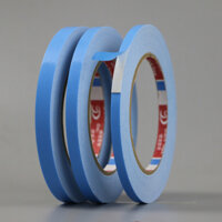 Băng keo mút xốp hai mặt siêu mỏng dày 0.5mm băng dính xốp 2 mặt trắng xanh