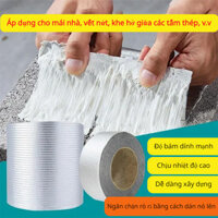 Băng keo nhôm chống thấm Băng keo tự dính vật liệu sửa chữa rò rỉ mái nhà Băng butyl thép màu băng chống thấm mạnh mẽ