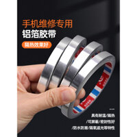 Băng keo nhôm dày 0.15mm, băng keo bảo vệ bức xạ chịu nhiệt độ cao cho máy nước nóng, ống xả, băng keo tự dính chống nước, băng keo cách nhiệt nhôm dẫn điện