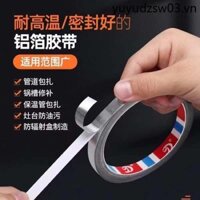 Băng keo nhôm dày Nồi thép không gỉ Sửa chữa rò rỉ Nồi sửa chữa Dụng cụ tiện dụng Nhãn dán cây cảnh Băng thiếc chuyên dụng Giấy nhôm Keo cắt cây chống côn trùng cắn nhôm Fo