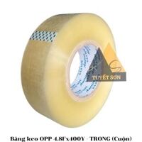 Băng keo OPP 4.8Fx400Y - TRONG
