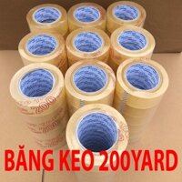 băng keo opp trong/ đục 200yard giao hàng miễn phí HCM