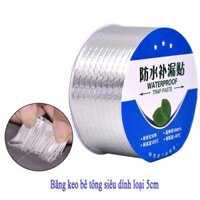 Băng Keo SIÊU DÍNH trên mọi bề mặt, chống thấm nước Nhật Bản khổ 5cm, 10cm x 5 mét - KHỔ 5CM x 5M