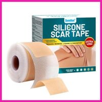 Băng keo silicon C Phần Sẹo Dải silicon 1.6x118in 300cm Cuộn loại bỏ sẹo Tấm sẹo chuyên nghiệp hontinvn