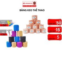 Băng keo thể thao đa bong, bóng chuyền, cầu lông, bang dan co the thao hỗ trợ chấn thương - BĂNG KEO VẢI - Ngẫu nhiên