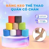 Băng Keo Thể Thao Quấn Cổ Chân, Bảo Vệ Chân Tự Dính, Dán Cổ Tay Ngón Tay Đa Năng