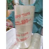 Băng keo trong và đục 1,8kg 1 cây 6 cuộn