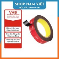 Băng Keo Xốp Đen 2 Mặt Cường Lực VHB 5952 Siêu Dính, Độ Bền Lâu Dài - 5mm3 mét