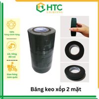 Băng keo xốp đen hai mặt 1.2cm 2.4cm - 5 cuộn 2f4, 5 cuộn 2f4