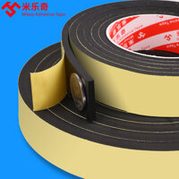 Băng keo xốp EVA một mặt dày Dải chống va chạm màu đen mạnh mẽ 2-3-5-10MM đệm dày giảm sốc niêm phong cửa sổ Băng keo cửa sổ khung cửa sổ Khoảng cách chống bụi và chống côn trùng Băng bọt xốp niêm phong chống côn trùng băng dính xốp xanh 2 mặt