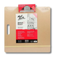 Bảng kẹp giấy vẽ, giá vẽ, kê bản vẽ Mont Marte Sketching Board 45*45cm (Khổ A3)