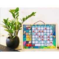 Bảng khen thưởng nam châm, bảng bé ngoan giúp bé rèn luyện tính kỉ luật, tạo thói quen mới- SUNNY TOYS