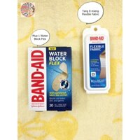 Băng không thấm nước BAND-AID Water Block flex 20M tặng 8M Flexible Fabric