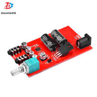 Bảng khuếch đại âm thanh PCB NE5532 Bảng mạch lọc truyền thấp DC8-20V Loa siêu trầm Preamp Board