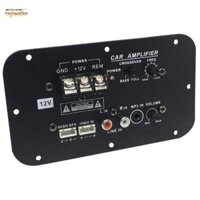 Bảng khuếch đại loa siêu trầm ô tô, Loa siêu trầm 500W Bảng khuếch đại âm trầm HiFi công suất cao DC 12V