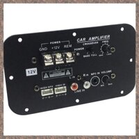 Bảng khuếch đại loa siêu trầm ô tô, Loa siêu trầm 500W Bảng khuếch đại âm trầm HiFi công suất cao DC 12V