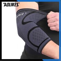 Băng Khuỷu Tay (1 đôi), Bó Bảo Vệ Khủy Tay Cùi Chỏ Aolikes tập gym chơi thể thao đá bóng cầu lông bóng chuyền - AL 7547