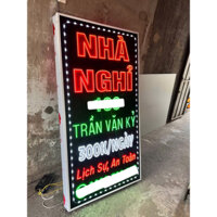 Bảng Led 2 Mặt Led Chạy Chữ Nhấp Nháy 1m x 1m8