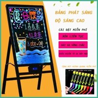 Bảng Led Huỳnh Quang-Bảng Dạ Quang Kích thước 50x70cm/60x80cm ( Tặng Hộp Bút+ FULL Phụ Kiện)