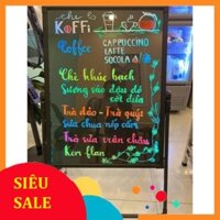 Bảng Led Huỳnh Quang-Bảng Dạ Quang Kích thước 50x70cm-60x80cm-70x90cm ( Tặng Hộp Bút+ FULL Phụ Kiện) Bảo Hành 24 tháng