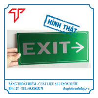 Bảng lối thoát hiểm, bảng exit, bảng chỉ dẫn, biển hướng dãn exit giá tốt nhất - EX-34