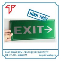 Bảng lối thoát hiểm, bảng exit, bảng chỉ dẫn, biển hướng dẫn exit giá tốt nhất - EX-34