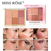 BẢNG MÁ HỒNG MISS RÔSE 6 MÀU