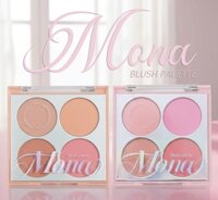 Bảng Má Hồng Mona Blush Palette 4 Ô
