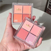 BẢNG MÁ HỒNG ODBO OD1309 SIGNUTURE 4 SHADES BLUSHER