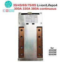 Bảng Mạch Bảo Vệ Pin Lipo4 li-ion 300a 330a 380a 4s 8s 3s 6s 7s lifepo4 12v 24v bms 3.7v 3.2v