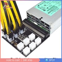 Bảng Mạch Breakout PCI-E 12V 64Pin Cho HP 1200W 750W PSU GPU Mining PS-2751-5Q