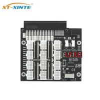 Bảng Mạch Chuyển Đổi Nguồn Điện XT-XINTE ATX 12 Cổng 6Pin Có Đèn LED Cho Dell PSU Server 750W 1100W 2000W