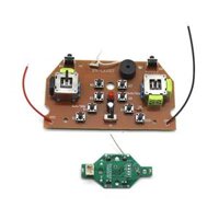 Bảng Mạch Điều Khiển Feichao 2.4G + Bảng Nhận Tín Hiệu 3.7V Cho Máy Bay Điều Khiển Từ Xa